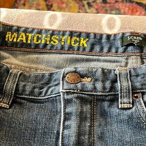 J. Crew Matchstick Straight Leg Jeans sz 28s